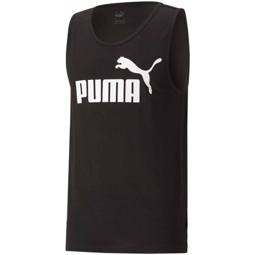 Abbigliamento Uomo Top / T-shirt senza maniche Puma 586670 Nero