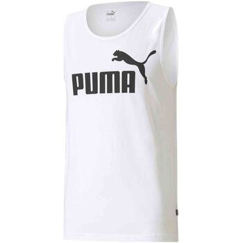 Abbigliamento Uomo Top / T-shirt senza maniche Puma 586670 Bianco