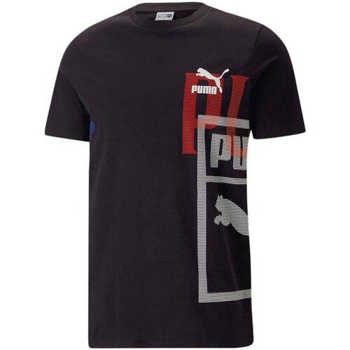 Abbigliamento Uomo T-shirt & Polo Puma 538187 Nero
