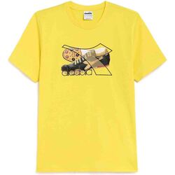 Abbigliamento Uomo T-shirt & Polo Diadora 102.179300 Giallo