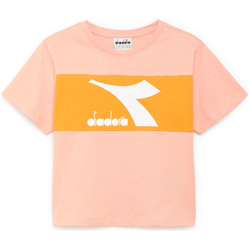 Abbigliamento Unisex bambino T-shirt & Polo Diadora 102.179346 Rosa