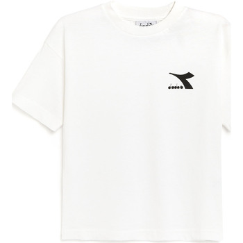 Abbigliamento Unisex bambino T-shirt & Polo Diadora 102.179353 Bianco