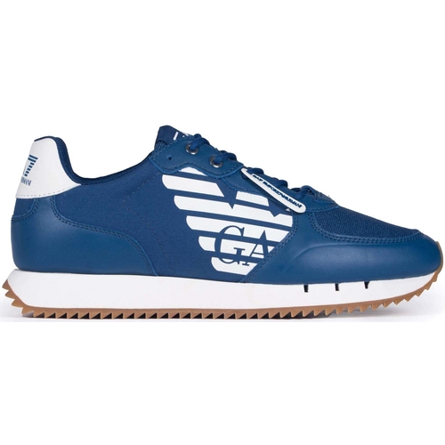 Scarpe Uomo Sneakers Ea7 Emporio Armani X8X114 XK270 Blu