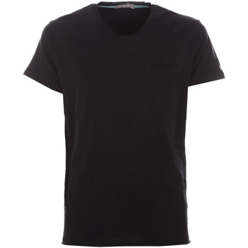 Abbigliamento Uomo T-shirt & Polo Yes Zee T723 TL00 Nero