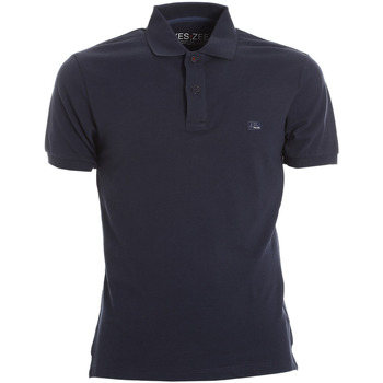 Abbigliamento Uomo T-shirt & Polo Yes Zee T712 S800 Blu