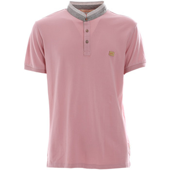 Abbigliamento Uomo T-shirt & Polo Yes Zee T714 S400 Rosa