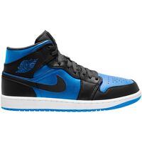 Scarpe Uomo Sneakers Nike AIR  MID 1 Blu