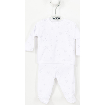 Abbigliamento Unisex bambino Completo Babidu 51171-GRIS Multicolore
