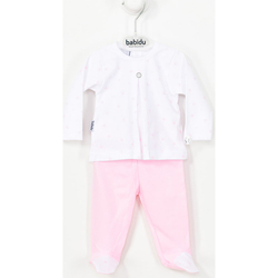 Abbigliamento Unisex bambino Completo Babidu 55116-ROSA Multicolore