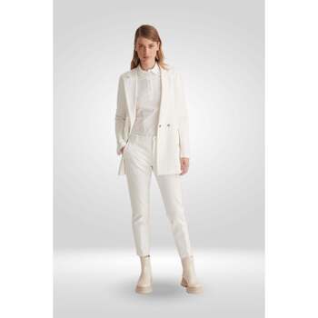 Abbigliamento Donna Pantaloni European Culture Pantaloni Chino 07M0 2545 Bianco