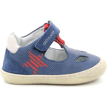 Scarpe Unisex bambino Sneakers Grunland PP0086 Blu