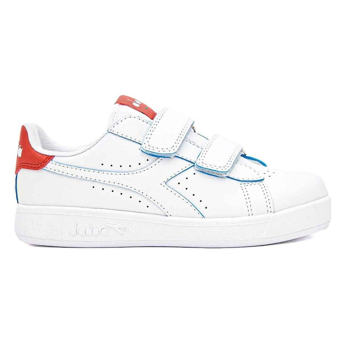 Scarpe Unisex bambino Sneakers Diadora 101177724 Bianco