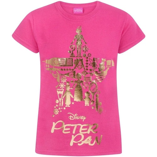 Abbigliamento Unisex bambino T-shirt maniche corte Peter Pan NS7390 Rosso