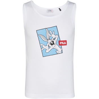 Abbigliamento Unisex bambino Top / T-shirt senza maniche Fila FAK0039 Bianco