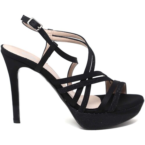 Scarpe Donna Sandali Grace Shoes A7399 Nero