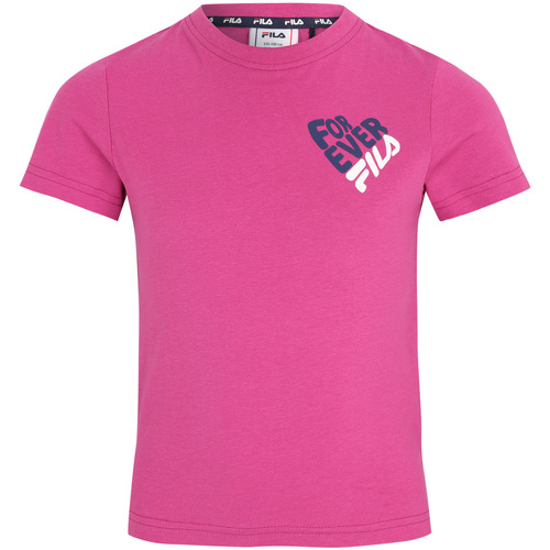 Abbigliamento Unisex bambino T-shirt maniche corte Fila FAK0130 Rosa