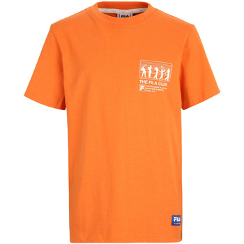 Abbigliamento Unisex bambino T-shirt & Polo Fila FAT0257 Arancio