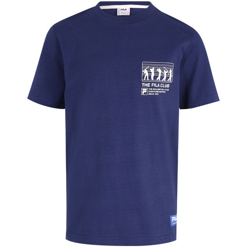 Abbigliamento Unisex bambino T-shirt & Polo Fila FAT0257 Blu