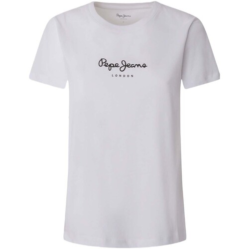 Abbigliamento Donna T-shirt & Polo Pepe jeans PL505480 Bianco