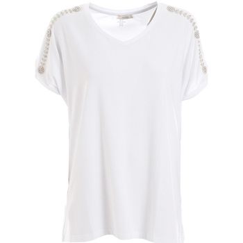 Abbigliamento Donna T-shirt & Polo Fracomina FR23ST3036J401R9 Bianco
