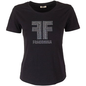 Abbigliamento Donna T-shirt maniche corte Fracomina FR23ST3002J40108 Nero