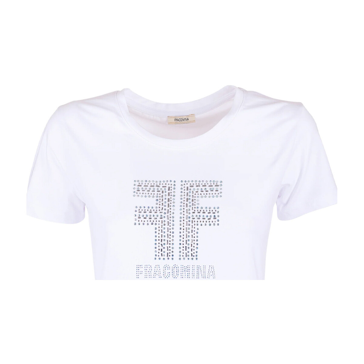 Abbigliamento Donna T-shirt & Polo Fracomina FR23ST3002J40108 Bianco