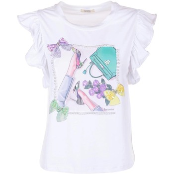 Abbigliamento Donna T-shirt & Polo Fracomina FR23ST3014J40110 Bianco