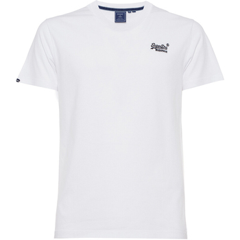 Abbigliamento Uomo T-shirt & Polo Superdry M1011796A Bianco