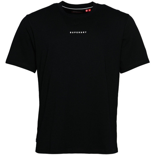 Abbigliamento Uomo T-shirt & Polo Superdry M1011637A Nero