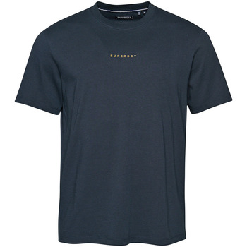 Abbigliamento Uomo T-shirt & Polo Superdry M1011637A Blu