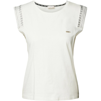Abbigliamento Donna Top / T-shirt senza maniche Liu Jo TA3224 J5003 Bianco