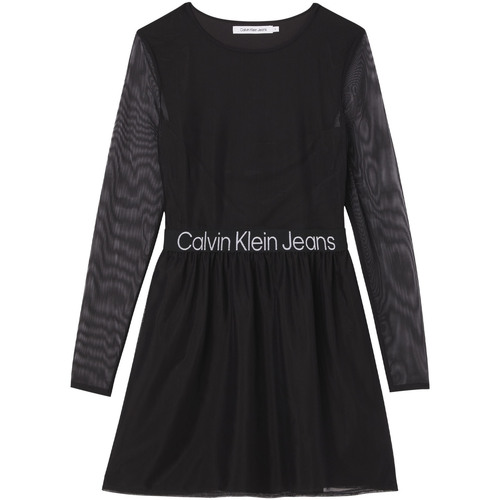Abbigliamento Donna Vestiti Calvin Klein Jeans J20J220350 Nero