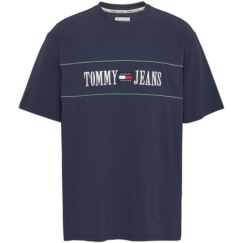 Abbigliamento Uomo T-shirt & Polo Tommy Jeans DM0DM16309 Blu