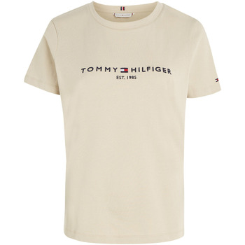 Abbigliamento Donna T-shirt & Polo Tommy Hilfiger WW0WW28681 Beige