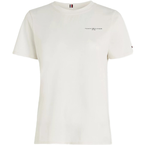 Abbigliamento Donna T-shirt & Polo Tommy Hilfiger WW0WW37877 Beige