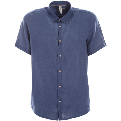 Abbigliamento Uomo Camicie maniche corte Sseinse CE834SS Blu
