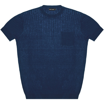 Abbigliamento Uomo T-shirt & Polo Antony Morato MMSW01351 YA500068 Blu
