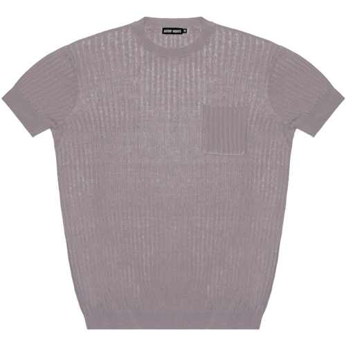 Abbigliamento Uomo T-shirt & Polo Antony Morato MMSW01351 YA500068 Grigio