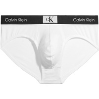 Biancheria Intima Uomo Slip Calvin Klein Jeans 000NB3402A Bianco