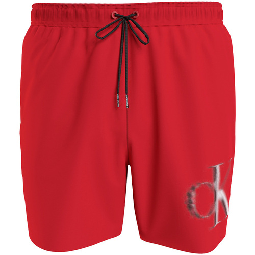 Abbigliamento Uomo Costume / Bermuda da spiaggia Calvin Klein Jeans KM0KM00800 Rosso