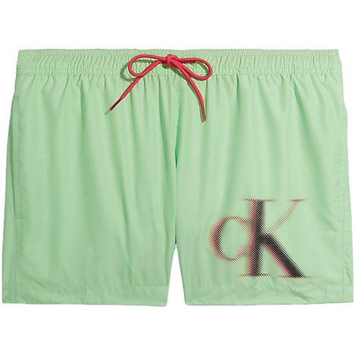 Abbigliamento Uomo Costume / Bermuda da spiaggia Calvin Klein Jeans KM0KM00801 Verde