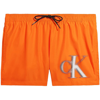 Abbigliamento Uomo Costume / Bermuda da spiaggia Calvin Klein Jeans KM0KM00801 Arancio