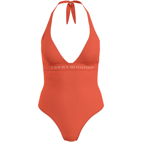 Abbigliamento Donna Costume / Bermuda da spiaggia Tommy Hilfiger UW0UW04156 Arancio