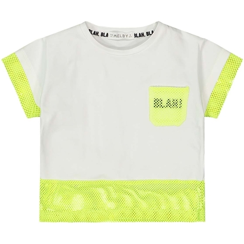 Abbigliamento Unisex bambino T-shirt & Polo Melby 63E5055 Bianco