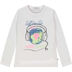 Abbigliamento Unisex bambino T-shirt & Polo Melby 73C5525E Bianco