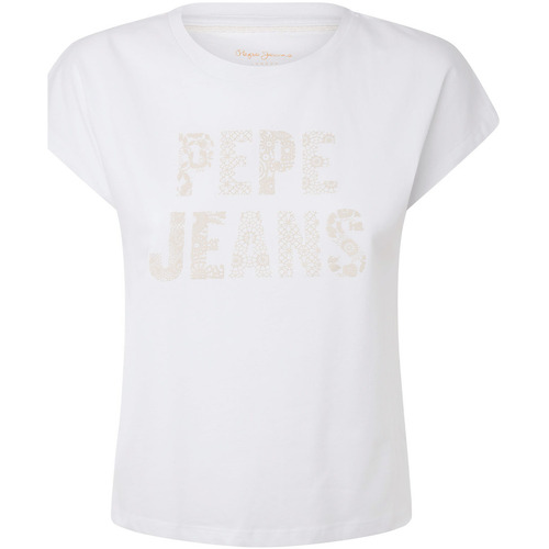 Abbigliamento Donna T-shirt & Polo Pepe jeans PL505459 Bianco