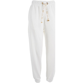 Abbigliamento Donna Pantaloni da tuta Yes Zee P381 SN00 Bianco