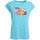 Abbigliamento Donna T-shirt & Polo Yes Zee T215 TL00 Blu