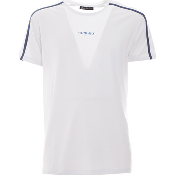 Abbigliamento Uomo T-shirt & Polo Yes Zee T750 S200 Bianco