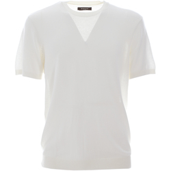Abbigliamento Uomo T-shirt & Polo Borgoni Milano WW2511MG Bianco